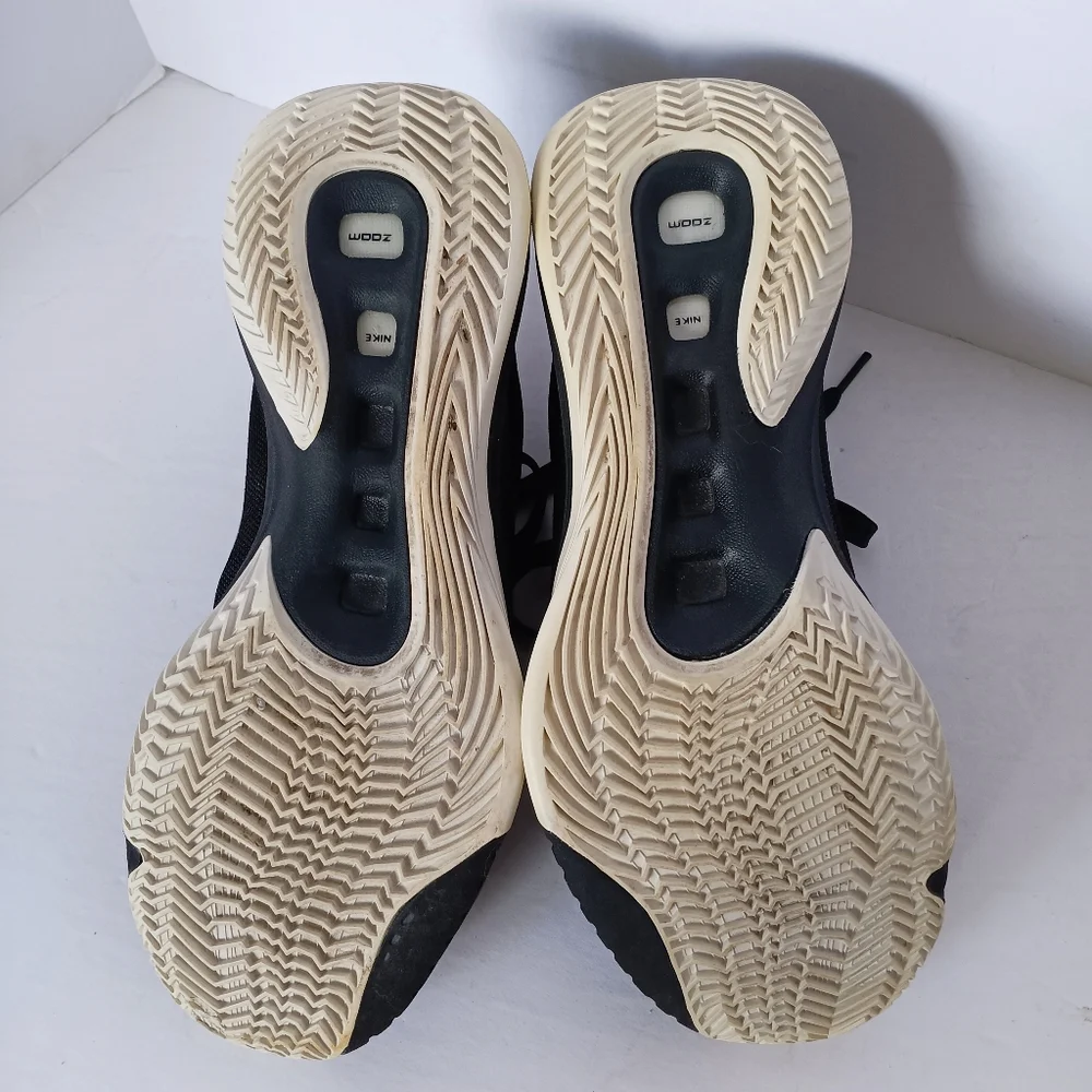 🖤*4/$15* Nike Zoom Hyperquickness 3 Basketball Shoes Sneakers Black Mens 6.5